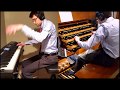 Scott griffin  the holy city pianoorgan duet