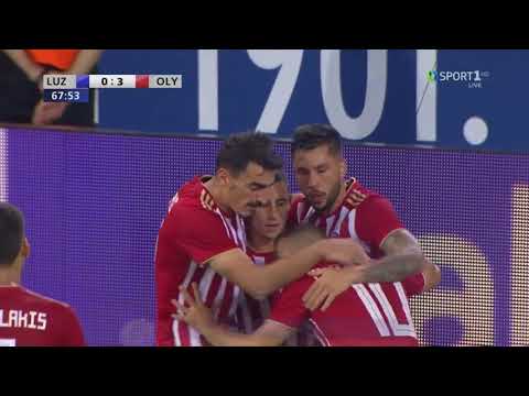 Λουκέρνη - Ολυμπιακός 0-3: Γκολ Γκερέρο
