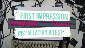 C64 Hardware - FPGASID - final version - first impression and installation