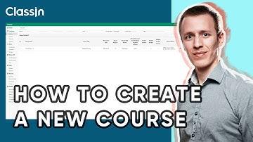 How to create a new course from your institution account