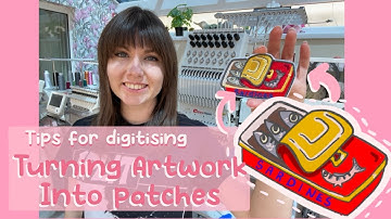 Learn to Digitize for Machine Embroidery