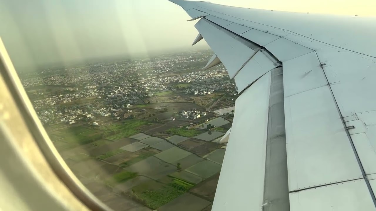 Scoot airline landing at amritsar Singapore to Amritsar 4K YouTube