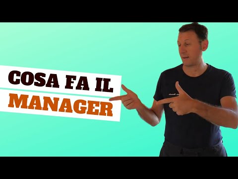 Video: Qual è un altro titolo per manager?