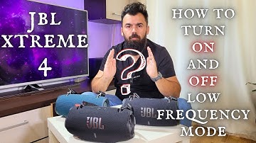 How to Activate LFM on JBL Xtreme 4, JBL Xtreme 3 and JBL Xtreme 2