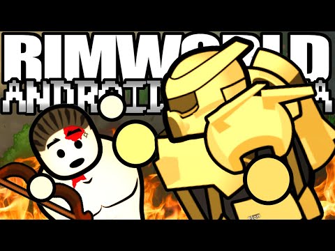 Elon Warcaskets Go Haywire | Rimworld: Android Utopia #30