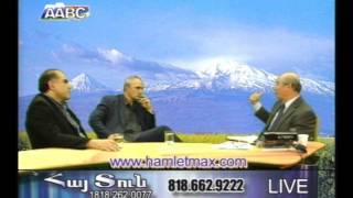 Tigran Khzmalyan (aka Xmalian) & Garegin Chugaszyan at AABC TV part 2