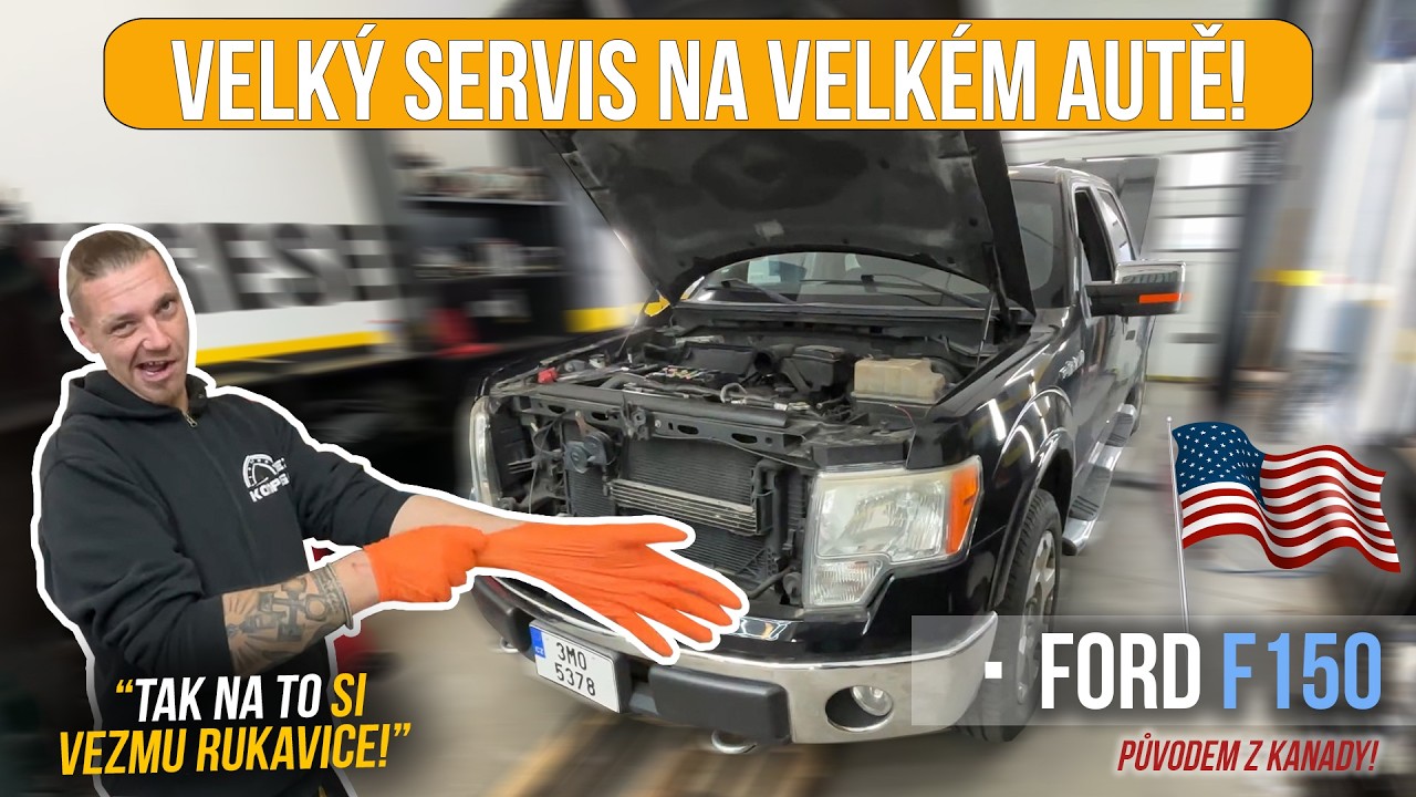 Kanadský Traktor - Toto vozidlo pluhovalo Kanadské silnice!🔧Další Americký Průser FORD F150