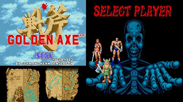 Golden Axe - longplay full playthrough - Sega, 1990 - PC / DOS - arcade beat 