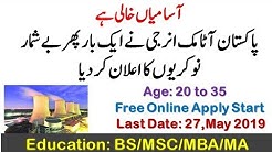 Apply For PAEC Jobs 2019 Download Application Form Latest Ad | Atomic Energy