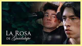 La Rosa de Guadalupe: Teo y Marcos pelean por defender su barrio | Amor de barrio