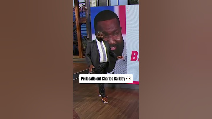 Kendrick Perkins called out Charles Barkley 👀