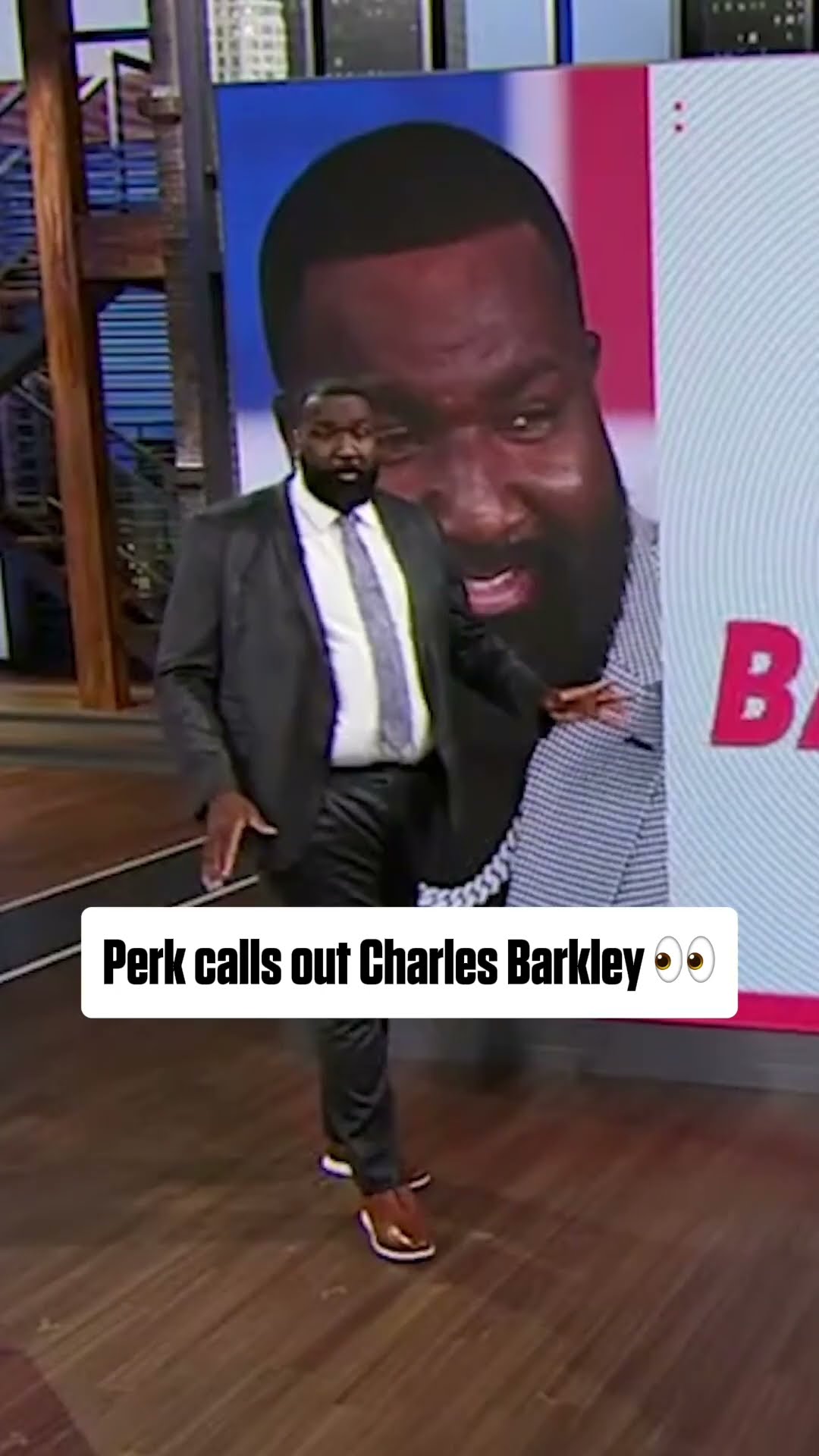 Kendrick Perkins called out Charles Barkley ?