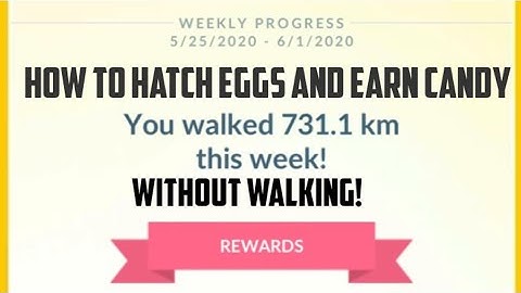 Pokemon Go- hatch eggs and earn candy without walking. Easy and risk-free method!!!