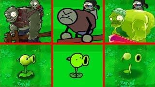 Plants vs Zombies Version Hack - All Zombies vs All Peashooter vs  All Gargantuar