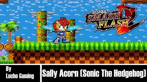 SSF2 Mods Showcase: Sally Acorn (The Queen of Mobius) over Zero Suit Samus by Lucho Gaming