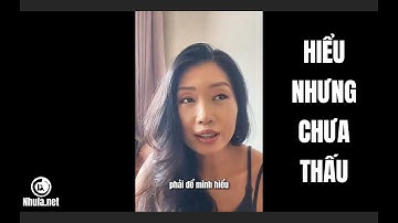 Hiểu nhưng chưa thấu #thiền #quansat​ #tutập​ #tỉnhthức​ #phanyly