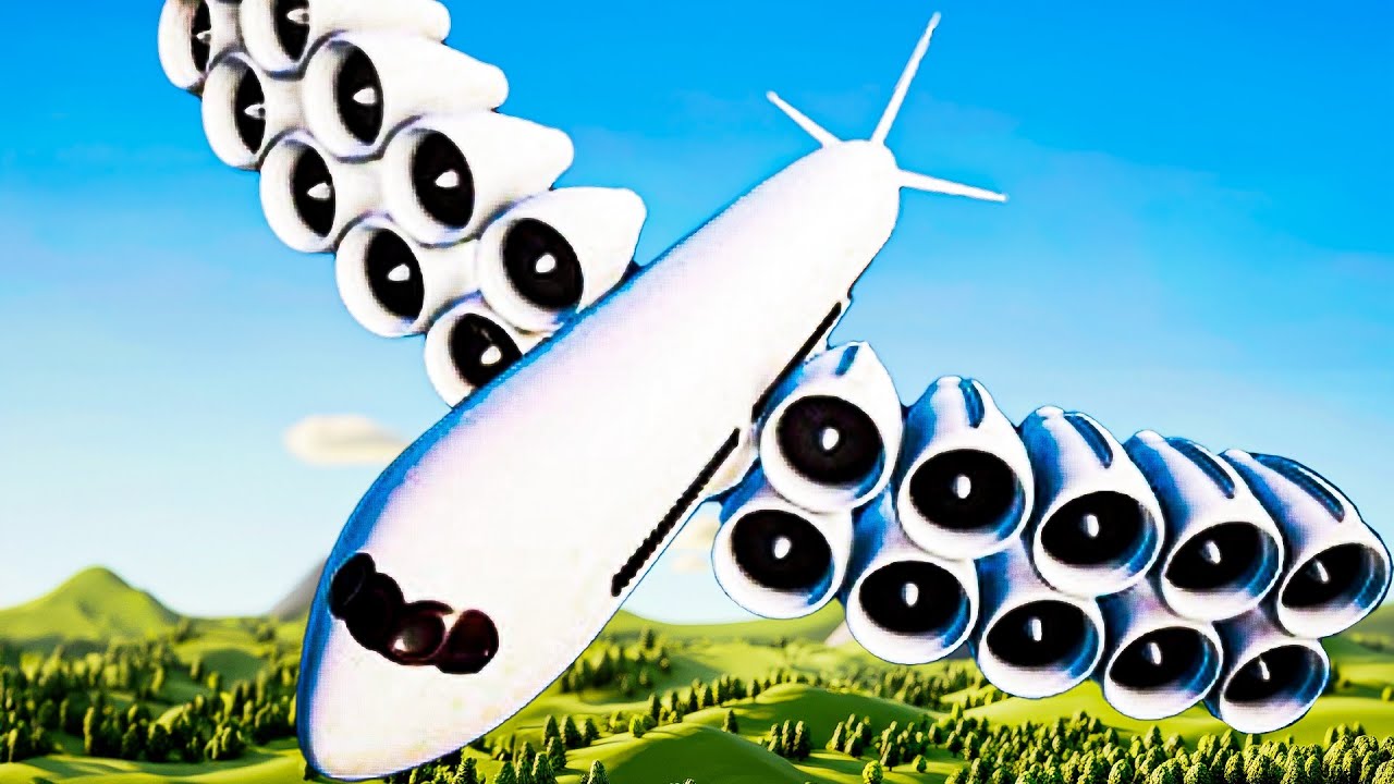 I shoved 600 engines into a single plane