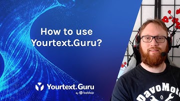 How to use Youtext.Guru ?