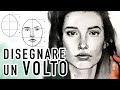 COME DISEGNARE UN VOLTO! I Tutorial disegno realistico a matita: un ritratto, un viso, una faccia