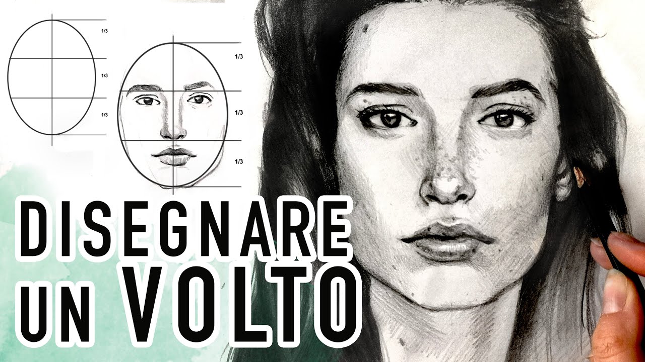 Come Disegnare Un Volto I Tutorial Disegno Realistico A Matita Un Ritratto Un Viso Una Faccia Youtube