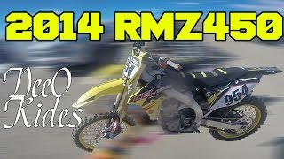 2014 Suzuki RMZ450 - DeeO Rides! | Aztec Raceway