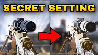 This SECRET Setting CHANGES Your SNIPER SCOPE BACK! (Get Rid of Black Scope in CODM) screenshot 3