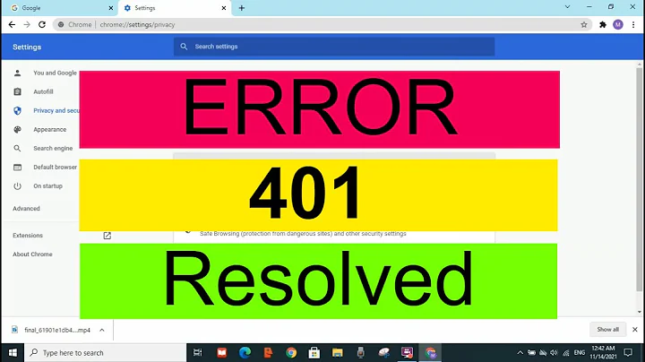 How to fix error 401  access denied (7 fixes)