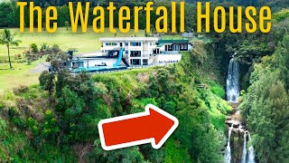 I toured the $9.95M Waterfalling Estate    You won