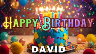 Happy Birthday David, Birthday Wishes, Birthday Song, WhatsApp Status, Today, hbd