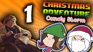 Christmas Adventure Candy Storm: Meeting Granny - PART 1 - Game Grumps screenshot 4