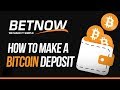 How to make a bitcoin deposit at betnow sportsbook tutorial