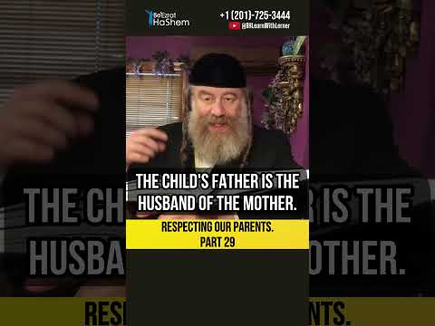 2️⃣9️⃣ Respecting our parents 💡The Severe Prohibition of Striking a Parent  #Torah #shorts