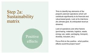 How To Use The Strategic Sustainability Analysis Developed By Lund University Innovation.