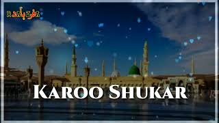 Is karm ka karoon shukar kese ada status |Mein sajata tha Nabi ﷺ ki mehfil whatsapp status |