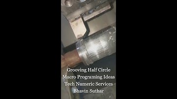 Grooving CNC Turning Centre,  Half Round OD Grooving