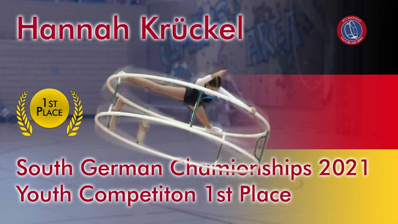 Hannah Krückel South German Championships in Gymwheel 1st Place - YouTube