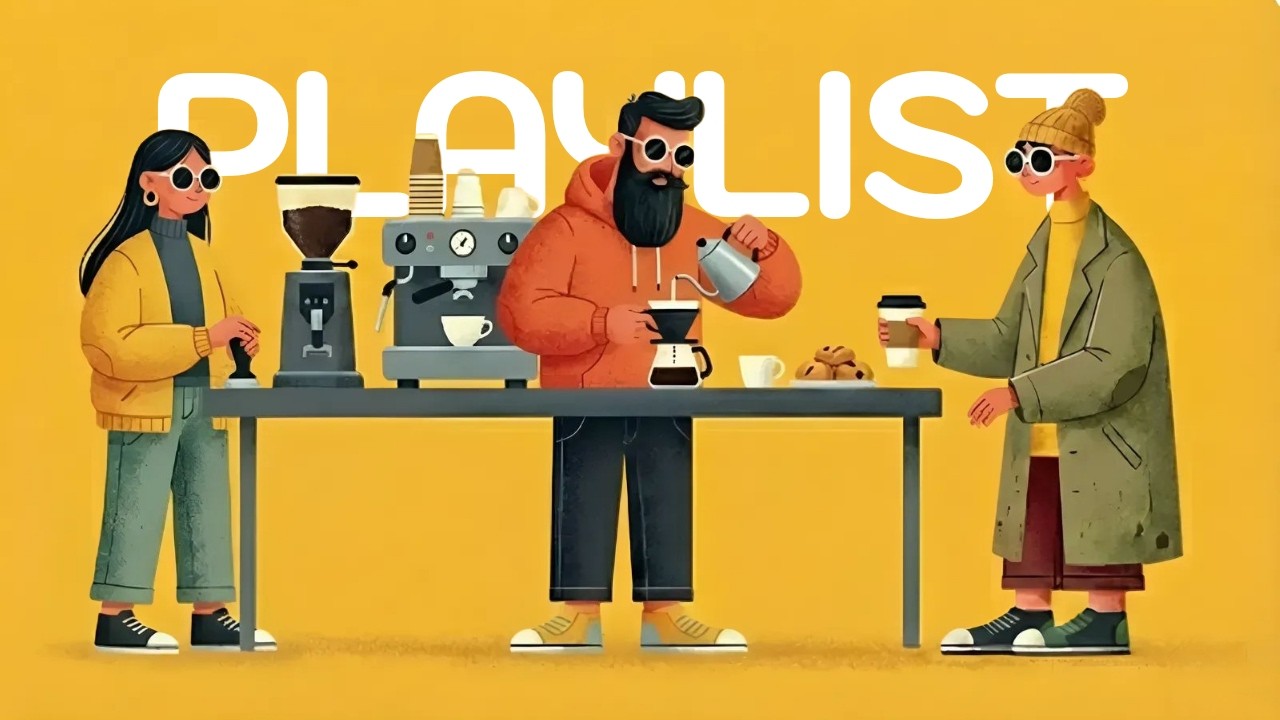 PLAYLIST🎧 😎 힙한 놈들의 커피타임✨CAFE, WORK, STUDY