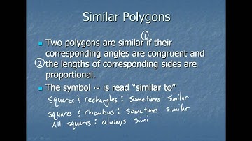 8.3 Similar Polygons