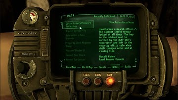 Fallout 3 Those! part 2 of 6 Terminal Investigations