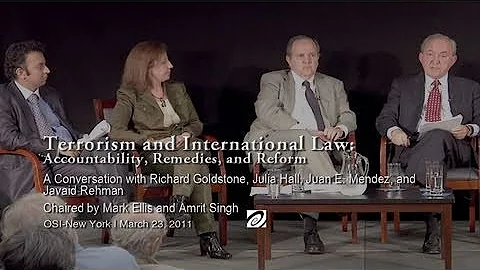 Terrorism and International Law