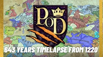 Princes of Darkness | Crusader Kings III Dark Age Vampires 1230 Timelapse Mod | 1220-1863