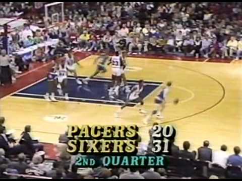 Reggie Miller's NBA debut