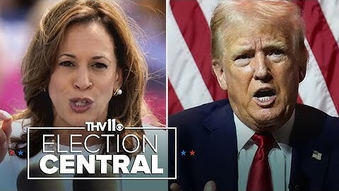 Trump & Harris will face-off for first time in presidential debate