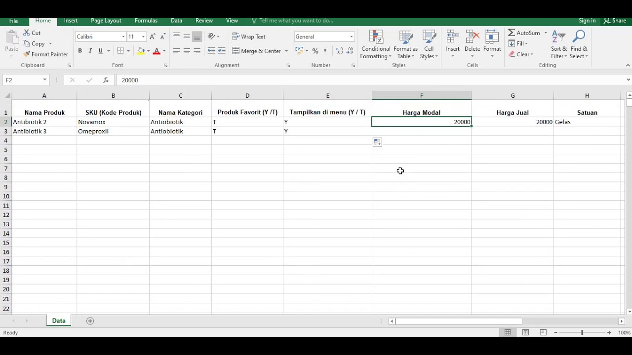 Daftar Produk - YouTube