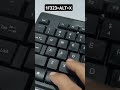 computer shorts of ms word #shortcut #mswordshortcuts #shorts