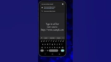 Learn to view source code of any website in chrome on android #shorts #android #chrome