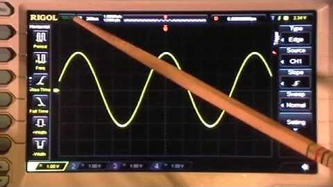 Scoposcopy: Trigger and Sweep Modes of Rigol DS1054z DSO