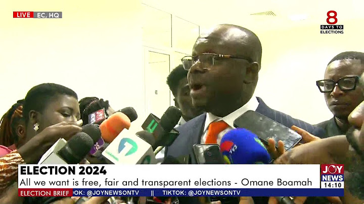 IPAC Meeting: The EC often opts for overly complicated solutions - Omane Boamah | Election Brief