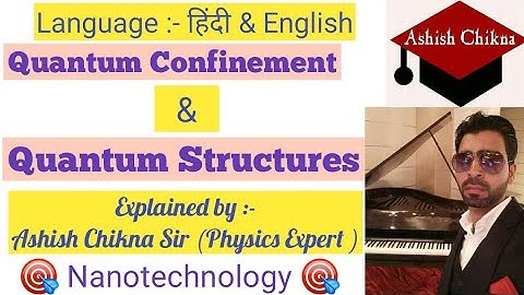 Quantum Confinement OR Quantum Structures !!MSC,NET-JRF,JEST (Nanotechnology ) !!