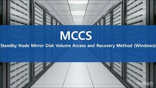 Windows MCCS Mirror Disk Standby Node Volume Access